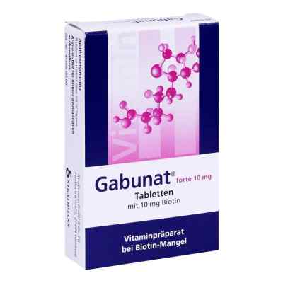 Gabunat forte 10 mg Tabletten 30 stk von Strathmann GmbH & Co.KG PZN 00745214