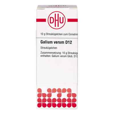 Galium Verum D12 Globuli 10 g von DHU-Arzneimittel GmbH & Co. KG PZN 16691213