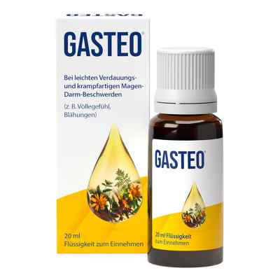 Gasteo® Magen-Tropfen bei Magen & Verdauungsproblemen