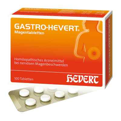 Gastro Hevert Magentabl. 100 stk von Hevert Arzneimittel GmbH & Co. K PZN 04947334