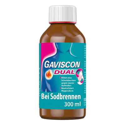 GAVISCON Dual Suspension bei Sodbrennen 300 ml von Reckitt Benckiser Deutschland Gm PZN 13154733
