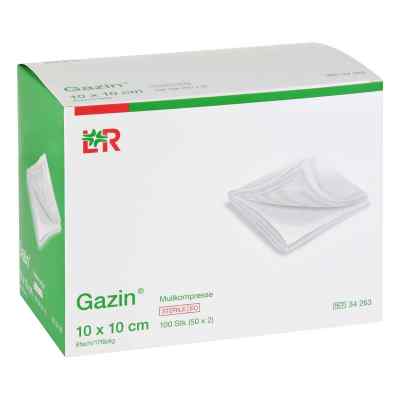 Gazin Kompressen 10x10cm 8fach steril
