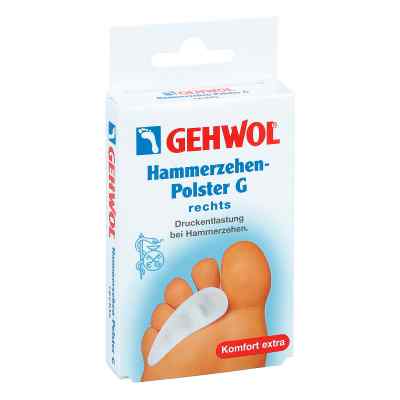 Gehwol Polymer Gel Hammerzehenpolster G rechts 1 stk von Eduard Gerlach GmbH PZN 03444223