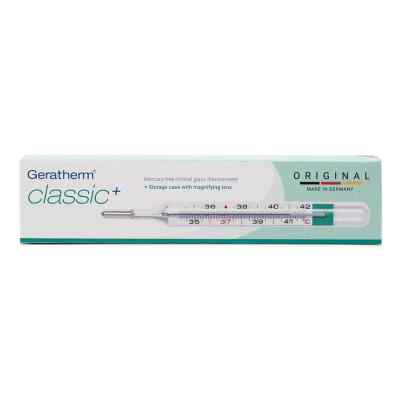 Geratherm classic+ Glasthermometer mit Aufbewahrungshülle