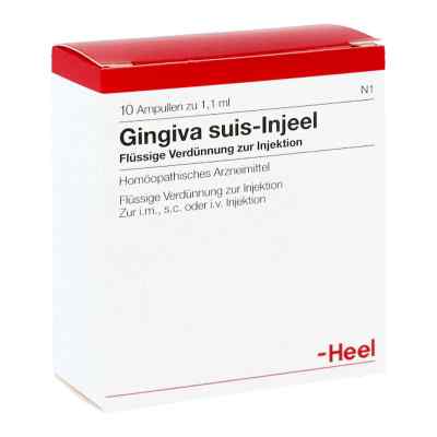 Gingiva Suis Injeel Ampullen 10 stk von Biologische Heilmittel Heel GmbH PZN 01815106