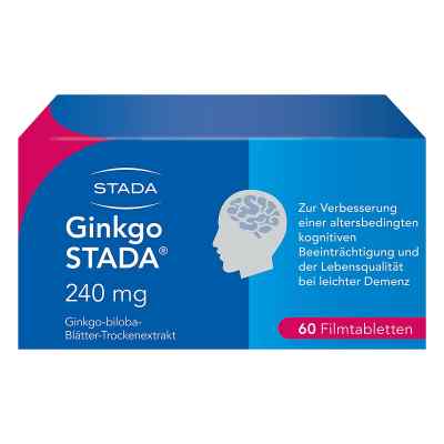 Ginkgo Stada 240 mg Filmtabletten 60 stk von STADA GmbH PZN 11538932