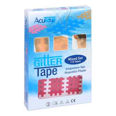 Gitter Tape Acutop Mix Set 115 stk von Römer-Pharma GmbH PZN 12856232