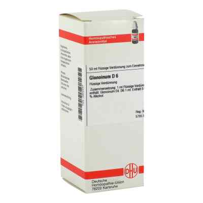 Glonoinum D6 Dilution 50 ml von DHU-Arzneimittel GmbH & Co. KG PZN 02802347