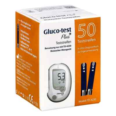 Gluco Test Plus Blutzuckerteststreifen 50 stk von Aristo Pharma GmbH PZN 07702165