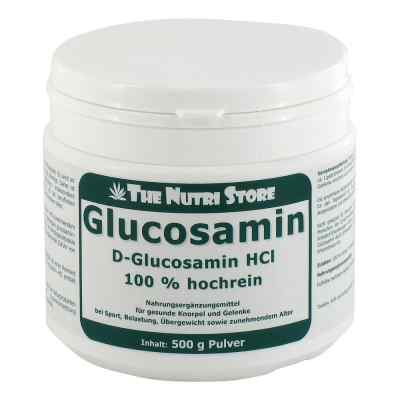 Glucosamin 100% rein Pulver 500 g von Hirundo Products PZN 05396327