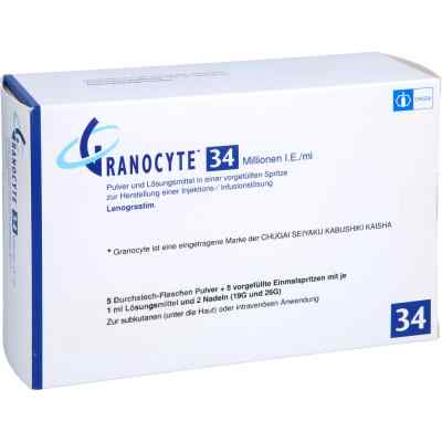 Granocyte 34 Tropfen subst.m.spritze