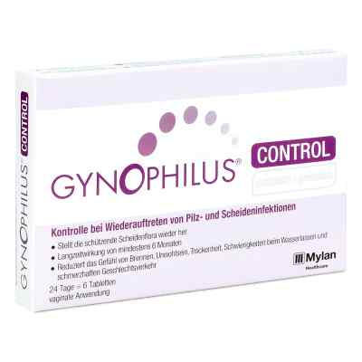 Gynophilus Control Vaginaltabletten 6 stk von Viatris Healthcare GmbH PZN 14190317