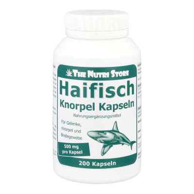 Haifisch Knorpel 500 mg Kapseln 200 stk von Hirundo Products PZN 03810969