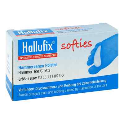 Hallufix softies Hammerzehenpolster Größe m 36-41 2 stk von LUDWIG BERTRAM GmbH PZN 03116401