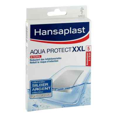 Hansaplast med Aqua Protect Pflaster Xxl 8x10 cm 5 stk von Beiersdorf AG PZN 10024970