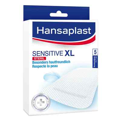 Hansaplast sensitive Xl Pflaster 6x7 cm 5 stk von Beiersdorf AG PZN 11362108
