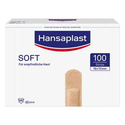 Hansaplast Soft Strips 1,9x7,2cm