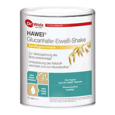 Hawei Glucanhafer-Eiweiß-Shake Vanillegeschmack Pulver