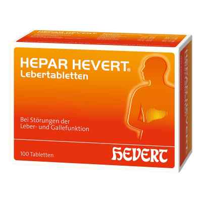 Hepar Hevert Lebertabletten 100 stk von Hevert-Arzneimittel GmbH & Co. K PZN 13863263
