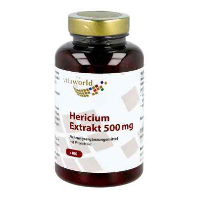 Hericium Extrakt 500 mg Kapseln 100 stk von Vita World GmbH PZN 09202969