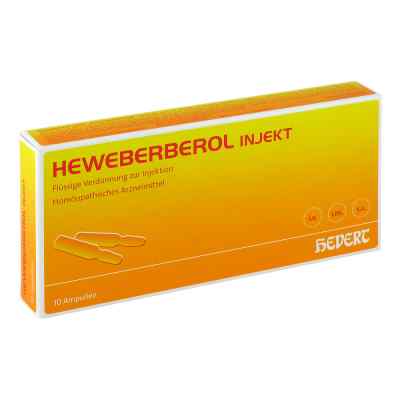 Heweberberol injekt Ampullen 10 stk von Hevert Arzneimittel GmbH & Co. K PZN 02736604