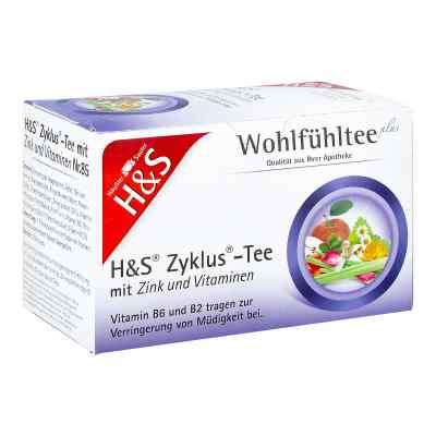 H&s Zyklus-tee Mit Zink Und Vitaminen Filterbeutel 20X1.5 g von H&S Tee - Gesellschaft mbH & Co. PZN 17442624