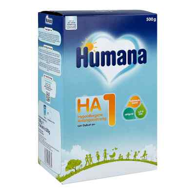 Humana Ha 1 Anfangsnahrung Pulver 500 g von Humana Vertriebs GmbH PZN 14417293