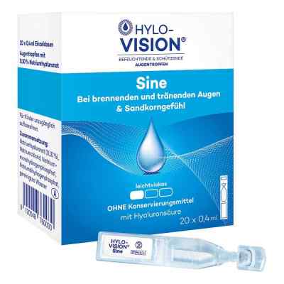 Hylo-Vision Sine Einzeldosispipetten 20X0.4 ml von OmniVision GmbH PZN 00798297