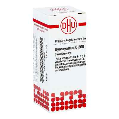 Hyoscyamus C200 Globuli 10 g von DHU-Arzneimittel GmbH & Co. KG PZN 02924659