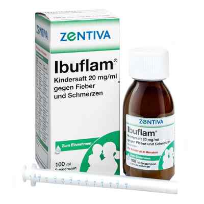 Ibuflam Fiebersaft 2% gegen Fieber und Schmerzen 100 ml von Zentiva Pharma GmbH PZN 09731722