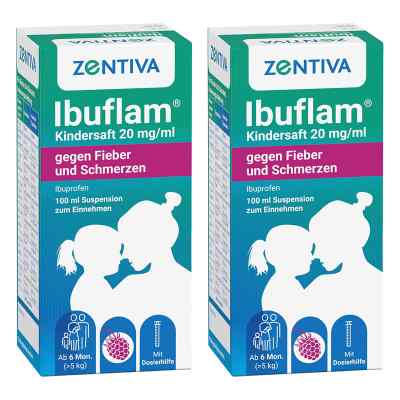 Ibuflam Fiebersaft 2% gegen Fieber und Schmerzen