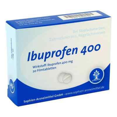 Ibuprofen 400 Sophien 20 stk von Sophien Arzneimittel GmbH PZN 05960176