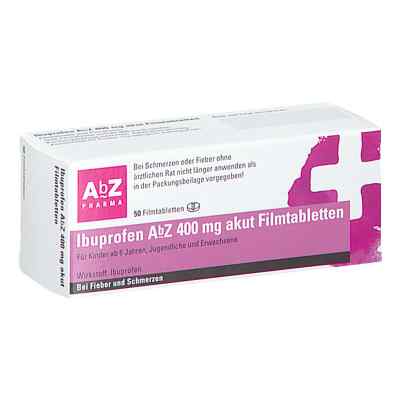 Ibuprofen AbZ 400 mg akut 50 stk von AbZ Pharma GmbH PZN 18029889