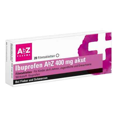 Ibuprofen AbZ 400mg akut 20 stk von AbZ Pharma GmbH PZN 11722825