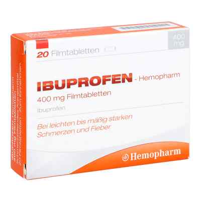 Ibuprofen-Hemopharm 400mg 20 stk von Hemopharm GmbH PZN 07411019