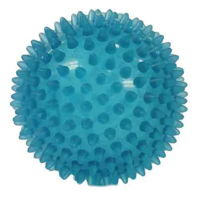 Igelball 10cm blau transparent