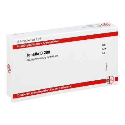 Ignatia D200 Ampullen 8X1 ml von DHU-Arzneimittel GmbH & Co. KG PZN 11706536
