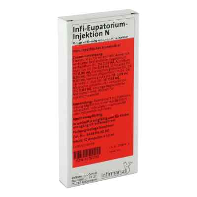 Infi Eupatorium Injektion N 10X1 ml von Infirmarius GmbH PZN 05702209