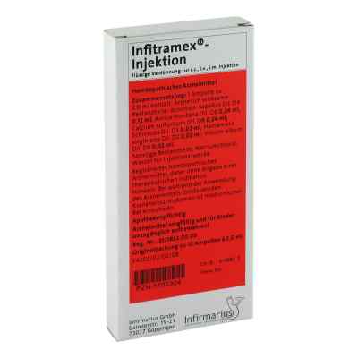 Infitramex Injektion 10X2 ml von Infirmarius GmbH PZN 05702304
