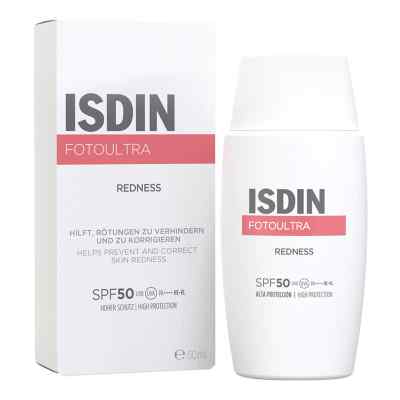ISDIN FotoUltra Redness Sonnencreme für das Gesicht LSF 50 50 ml von ISDIN GmbH PZN 18139885