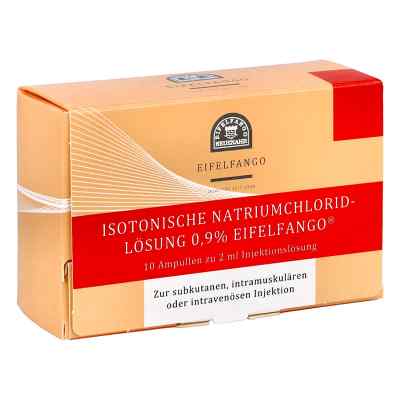 Isotonische Nacl Lösung 0,9% Eifelfango iniecto -lsg. 10X2 ml von EIFELFANGO GmbH & Co. KG PZN 00874064