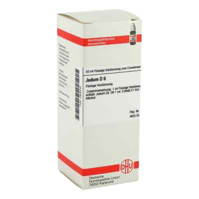 Jodum D6 Dilution 50 ml von DHU-Arzneimittel GmbH & Co. KG PZN 02925245