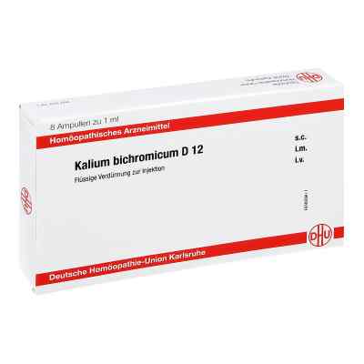 Kalium Bichromicum D12 Ampullen 8X1 ml von DHU-Arzneimittel GmbH & Co. KG PZN 11706648
