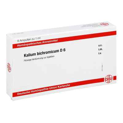 Kalium Bichromicum D6 Ampullen 8X1 ml von DHU-Arzneimittel GmbH & Co. KG PZN 11706660