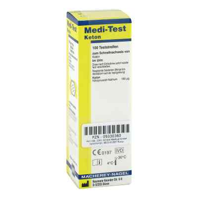 Keton Teststreifen 100 stk von 1001 Artikel Medical GmbH PZN 09330360