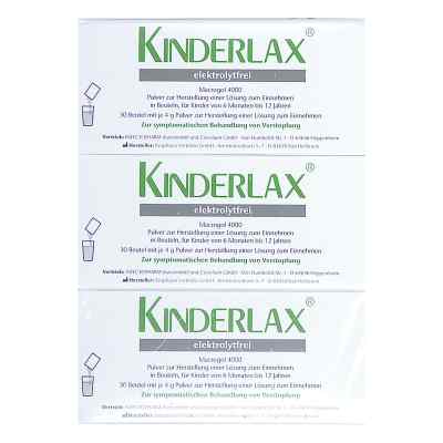 Kinderlax elektrolytfrei Plv.z.her.e.lsg.z.einn.