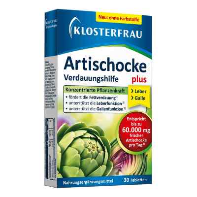 Klosterfrau Artischocke Plus Tabletten 30 stk von MCM KLOSTERFRAU Vertr. GmbH PZN 16767962