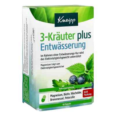 Kneipp 3-kräuter Plus Entwässerung Kapseln 60 stk von Kneipp GmbH PZN 18139448