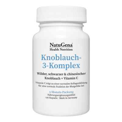 Knoblauch-3-komplex Schwarzer Knoblauch+vit.c Kapseln