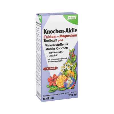 Knochen-aktiv Calcium+magnesium Tonikum plus Salus 250 ml von SALUS Pharma GmbH PZN 05371824